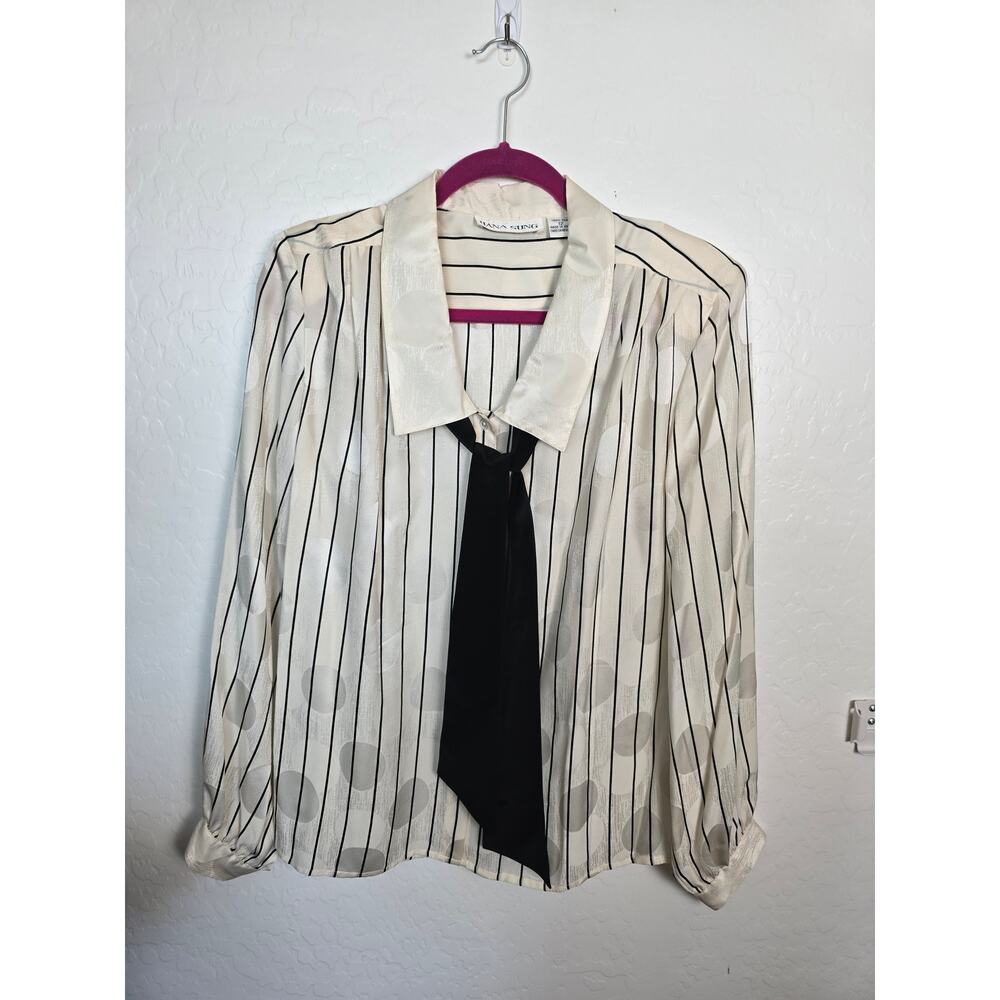 Vintage Hana Sung 100% Silk size 12